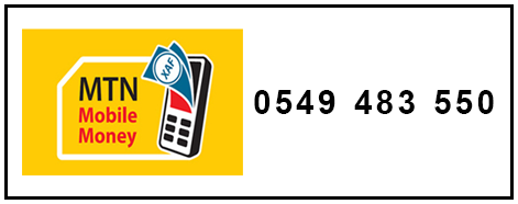 Fees can be paid by MTN Mobile Money